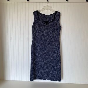 Talbots tweed dress